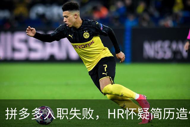 拼多多入职失败，HR怀疑简历造假。背调工资流水多出1000多元